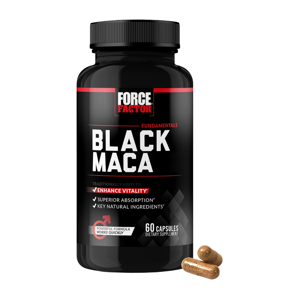 Force Factor, Black Maca, 60 Capsules, 30 Servings