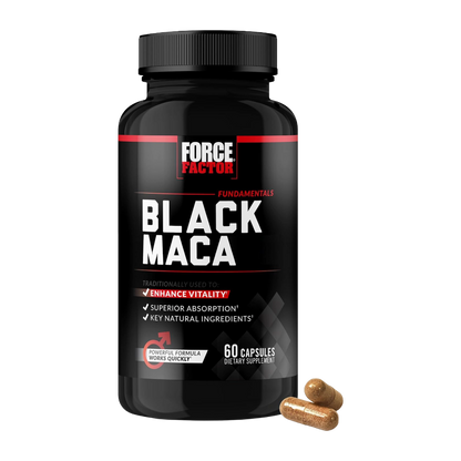 Force Factor, Black Maca, 60 Capsules, 30 Servings