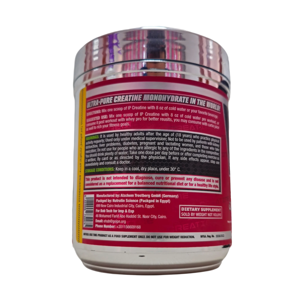 I-Performance, Creatine Creapure, 400g, 80 Servings