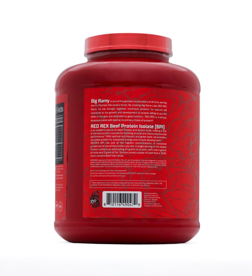 Red Rex, Beef Protein Isolate, 1.8kg, 60 Servings