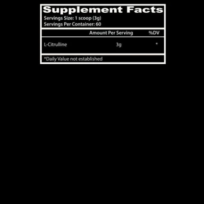 Insane Labz, Asylum Cabinet L-Citrulline, 186g, 60 Servings