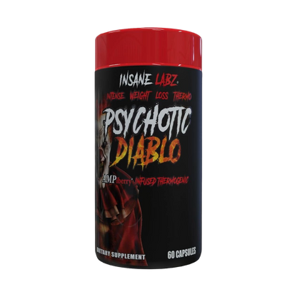 Insane Labz, Psychotic Diablo, 60 Capsules, 60 Servings