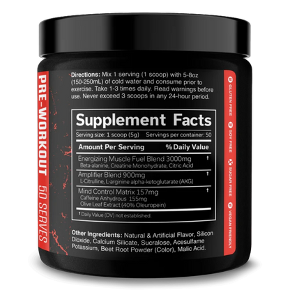 JNX Sports, The Curse! Pre-Workout, 275g, 50 Servings