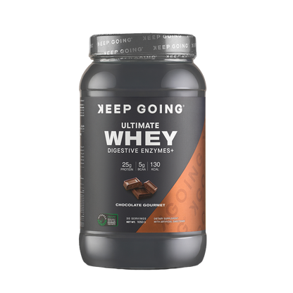 Keep Going, Ultimate Whey Digestive Enzymes+, 1kg, 30 Servings