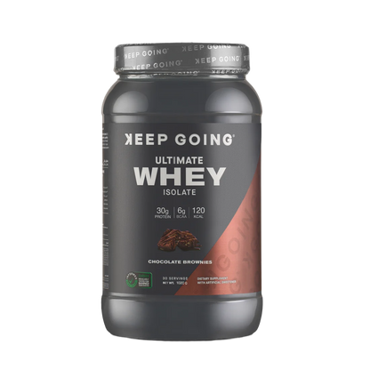 Keep Going, Ultimate Whey Isolate, 1kg, 30 Servings