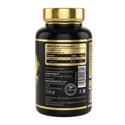 Kevin Levrone, Anabolic CLA 1000mg, 90 Softgels, 90 Servings