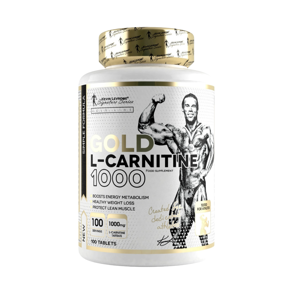 Kevin Levrone, Gold L-Carnitine 1000, 100 Tablets, 100 Servings
