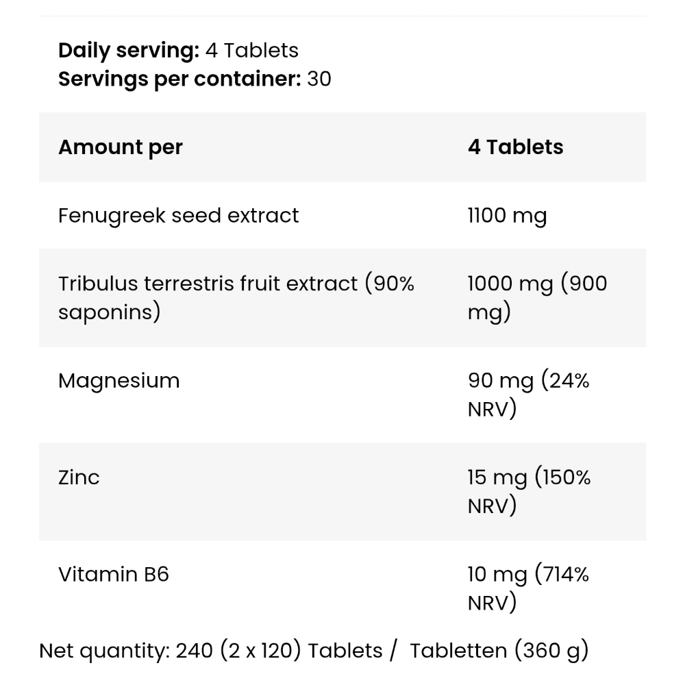 Kevin Levrone, LevroTest AM PM Formula, 2x120 Capsules, 24 Servings