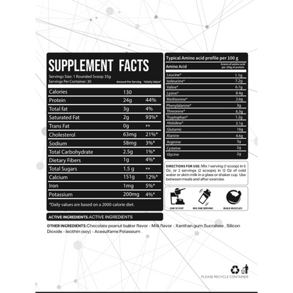 Legend Labs, Wakanda Whey 100% Whey Protein Concentrate, 1kg, 30 Servings