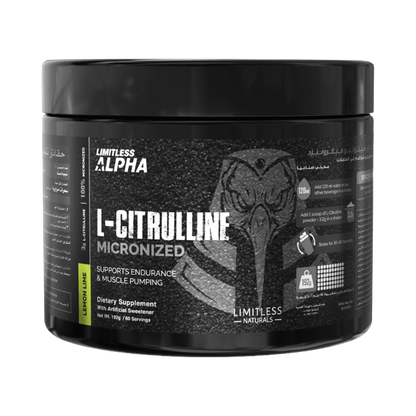 Limitless Alpha, L-Citrulline Micronized, 192g, 60 Servings