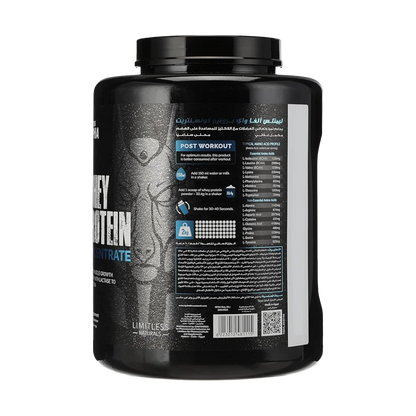 Limitless Alpha, Whey Concentrate, 2kg, 60 Servings