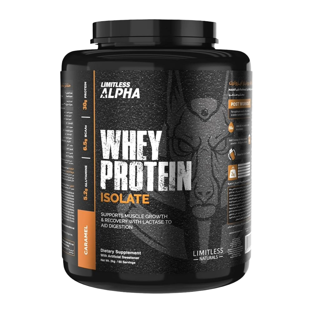 Limitless Alpha, Whey Protein Isolate, 2kg, 60 servings
