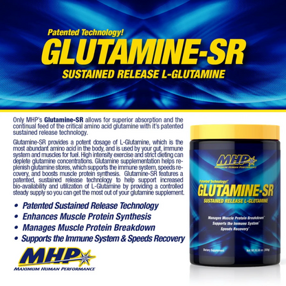 MHP, Glutamine-SR, 300g, 50 Servings