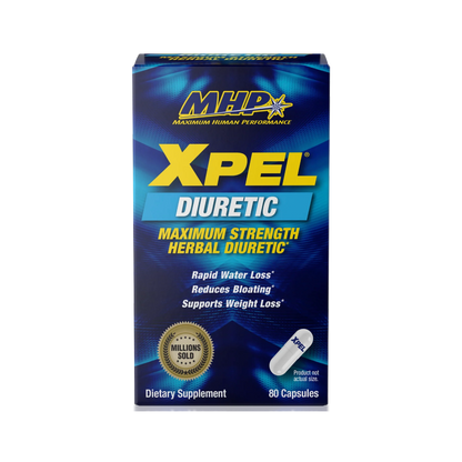 MHP, Xpel Herbal Diuretic, 80 Capsules, 20 Servings