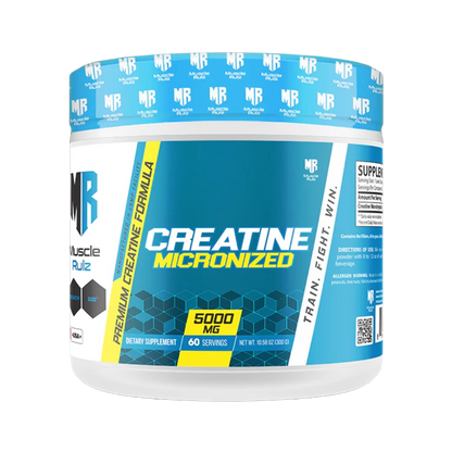 MUSCLE RULZ, Creatine Monohydrate, Unflavored, 300g, 60 Servings