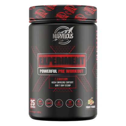 Marvelous Nutrition, Experiment Pre-Workout, 480g, 25 Servings