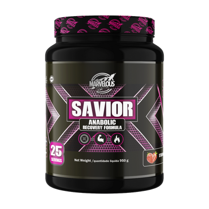 Marvelous Nutrition, SAVIOR ANABOLIC RECOVERY FORMULA, 950g, 25 Servings