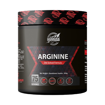 Marvelous nutrition, L-Arginine, Unflavoured, 300g, 75 Servings