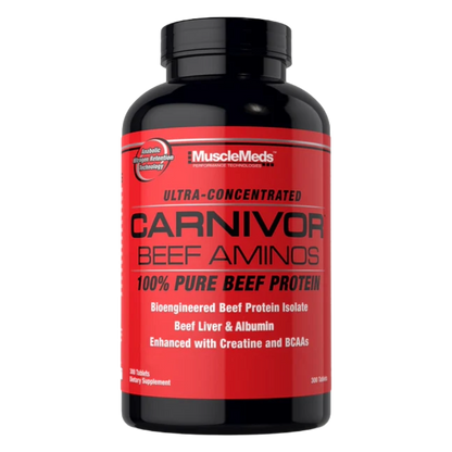 Muscle Meds, Carnivor Beef Amino, 300 Tablets, 100 Servings