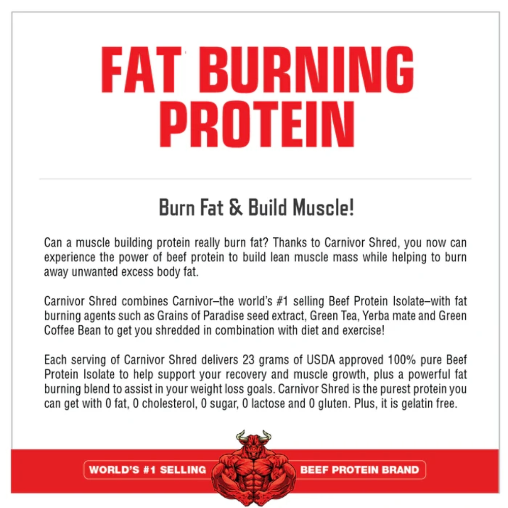 Muscle Meds, Carnivor Beef Hydro Shred, 1.97kg, 56 Servings