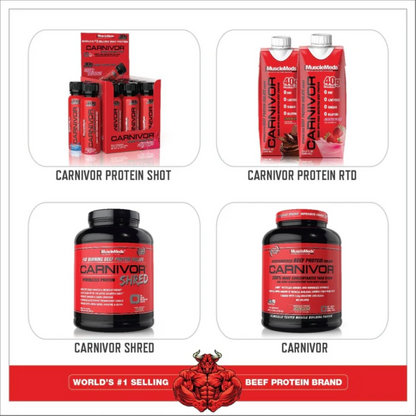 Muscle Meds, Carnivor Beef Hydro Shred, 900g, 28 Servings