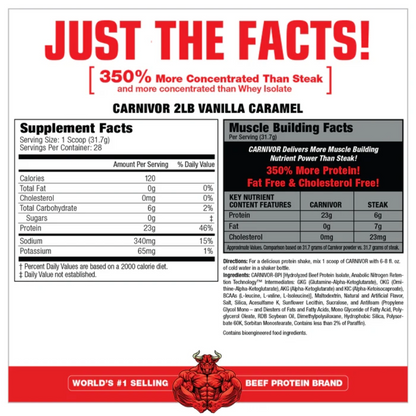 Muscle Meds, Carnivor Beef Isolate, 850g, 28 Servings
