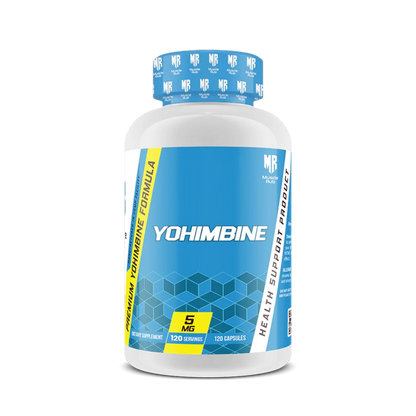 Muscle Rulz, YOHIMBINE HCL, 5 MG, 120 Capsules, 120 Servings