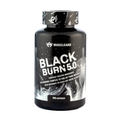 MuscleAdd, Black Burn 5.0, 90 Tablet, 30 Servings