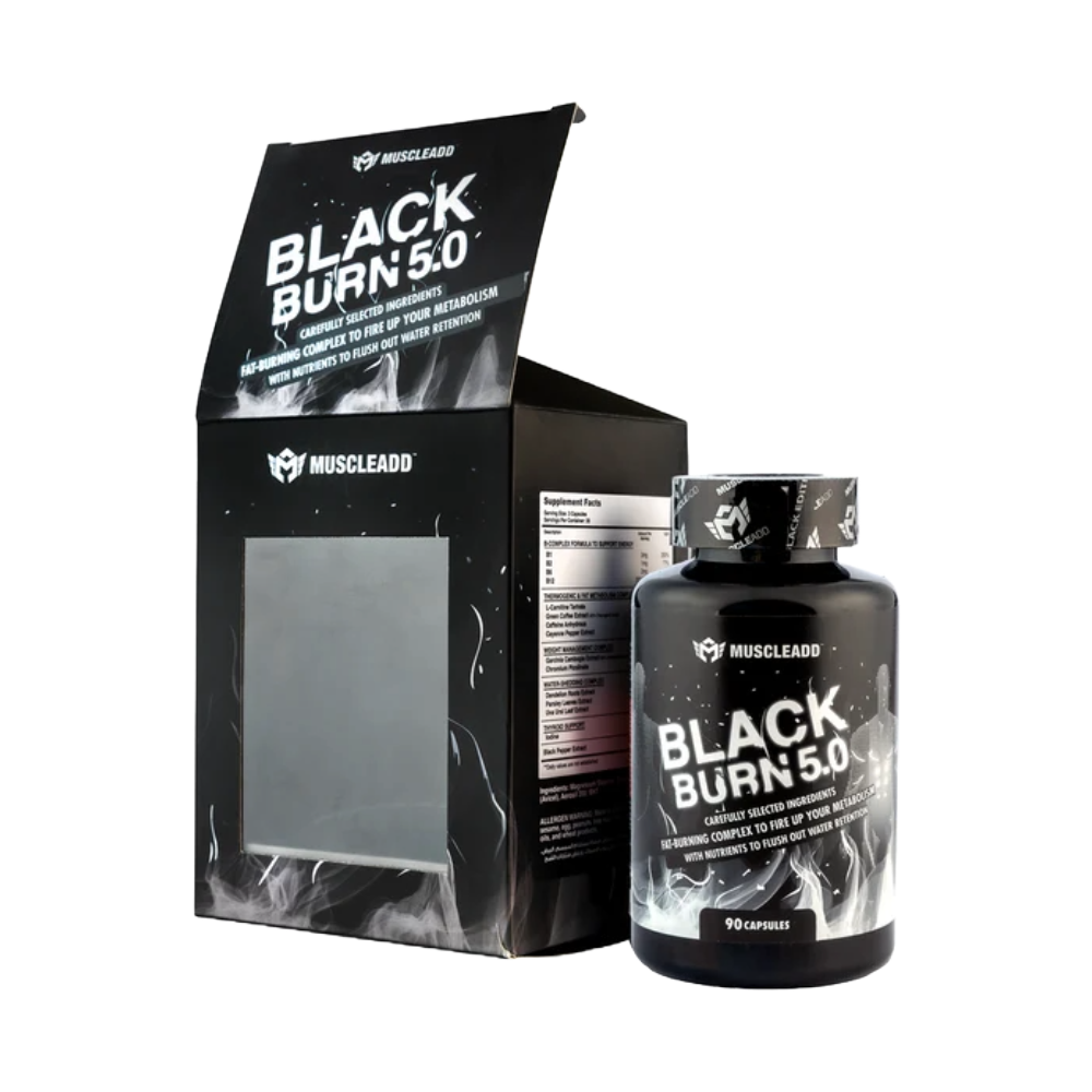 MuscleAdd, Black Burn 5.0, 90 Tablet, 30 Servings