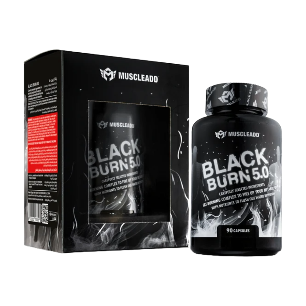 MuscleAdd, Black Burn 5.0, 90 Tablet, 30 Servings
