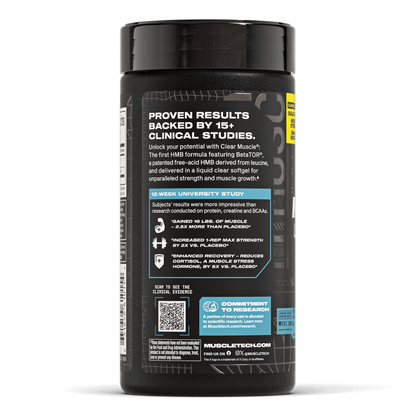 MuscleTech, Clear Muscle Liquid HMB, 42 Liquid Softgels, 42 Servings