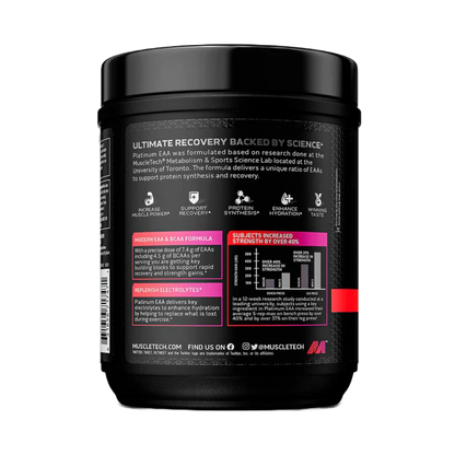 MuscleTech, Platinum 100% EAA+, 30 Servings