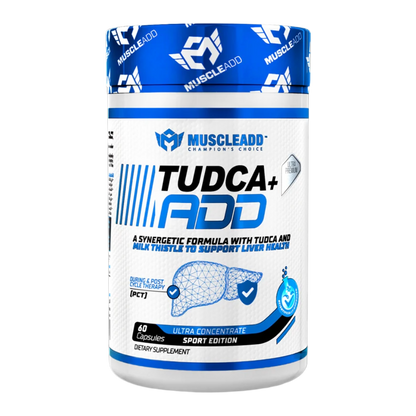Muscleadd, Tudca+ ADD, 60 Capsules, 60 Servings