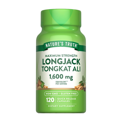 NATURE’S TRUTH, Longjack Tongkat Ali, 120 Capsules, 60 Servings