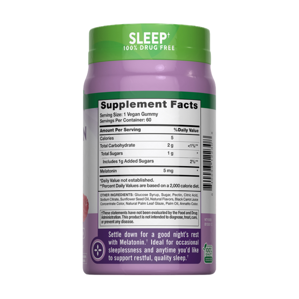 NATURE’S TRUTH, Melatonin Gummies , 5mg, 60 Gummies, 60 Servings
