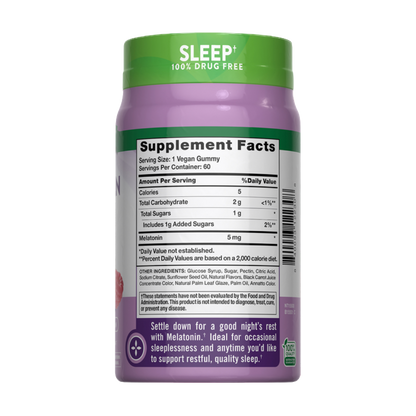 NATURE’S TRUTH, Melatonin Gummies , 5mg, 60 Gummies, 60 Servings