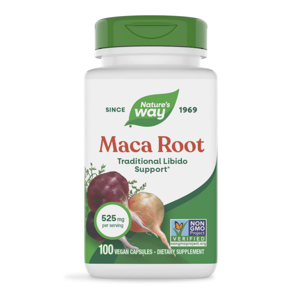 Nature's Way, Maca Root, 100 Vegan Capsules, 100 Servings