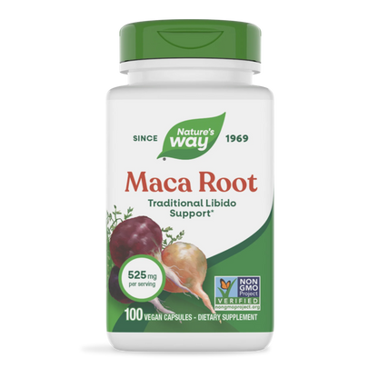 Nature's Way, Maca Root, 100 Vegan Capsules, 100 Servings