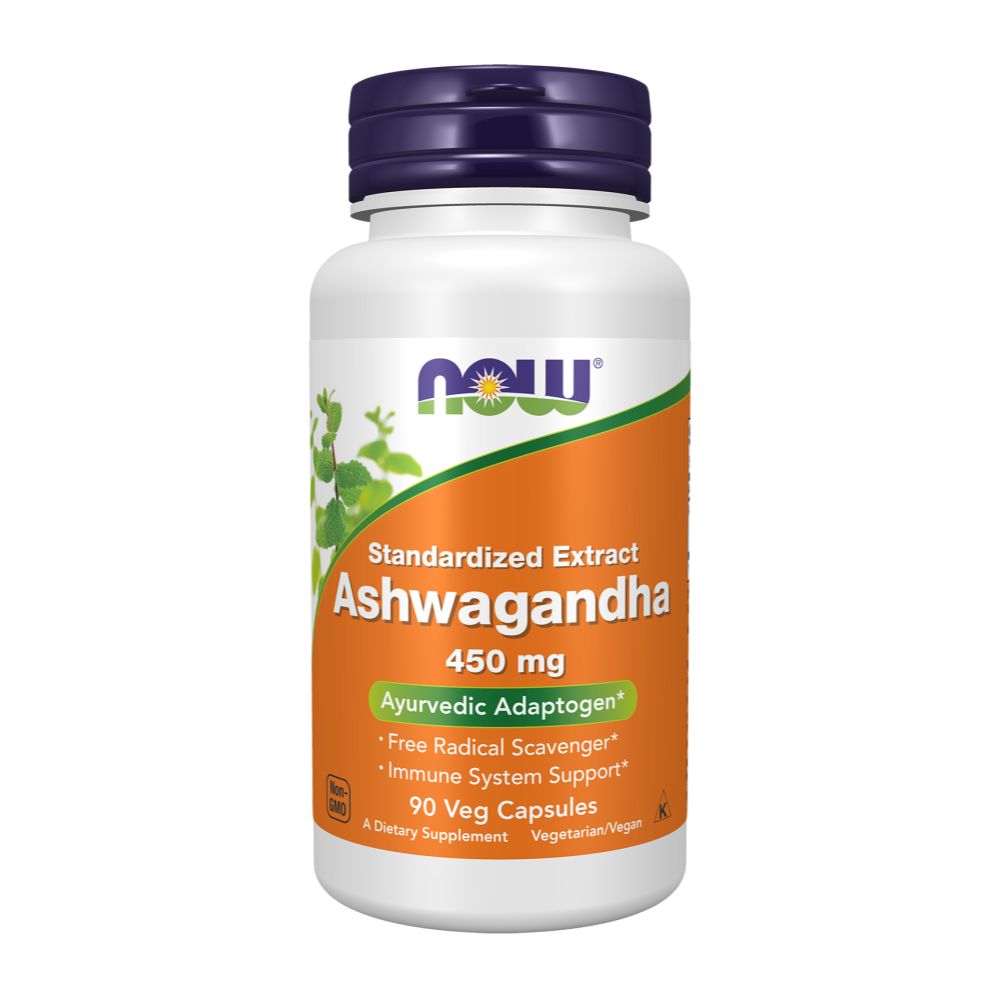Now Foods, Ashwagandha, 450 mg, 90 Veg Capsules, 45 Servings