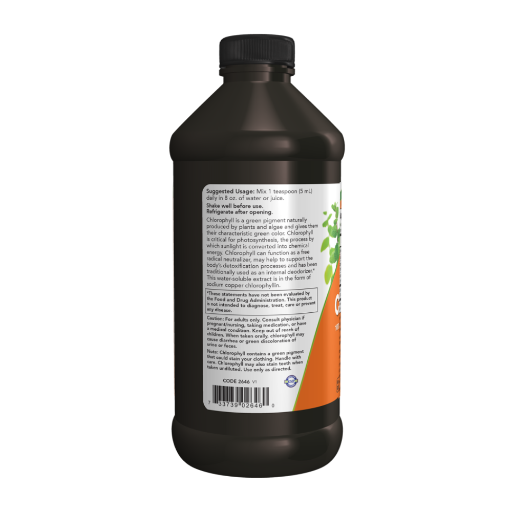 Now Foods, Chlorophyll Liquid, 473ml, 95 Servings