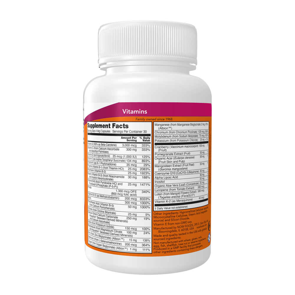 Now Foods, Eve Women's Multiple Vitamin, 120 Veg Capsules, 30 Servings
