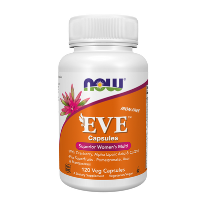 Now Foods, Eve Women's Multiple Vitamin, 120 Veg Capsules, 30 Servings