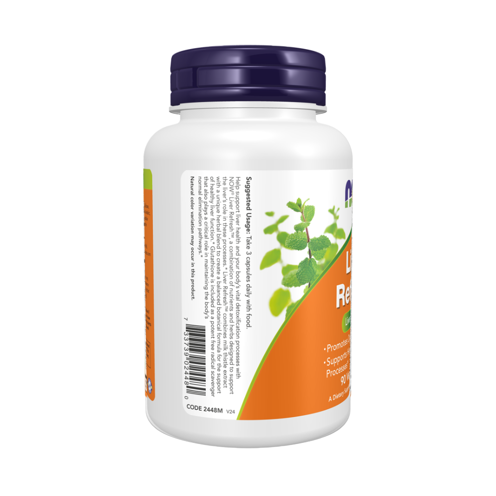 Now Foods, Liver Refresh, 90 Veg Capsules, 30 Servings