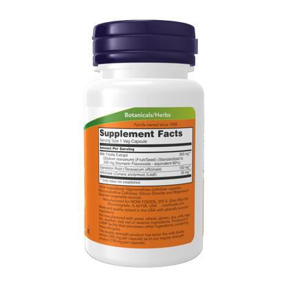 Now Foods, Milk Thistle Extract, 300 mg, 50 Veg Capsules, 50 Servings