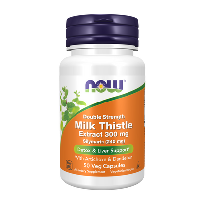 Now Foods, Milk Thistle Extract, 300 mg, 50 Veg Capsules, 50 Servings