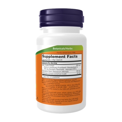 Now Foods, Milk Thistle Extract, Double Strength, 300 mg, 100 Veg Capsules