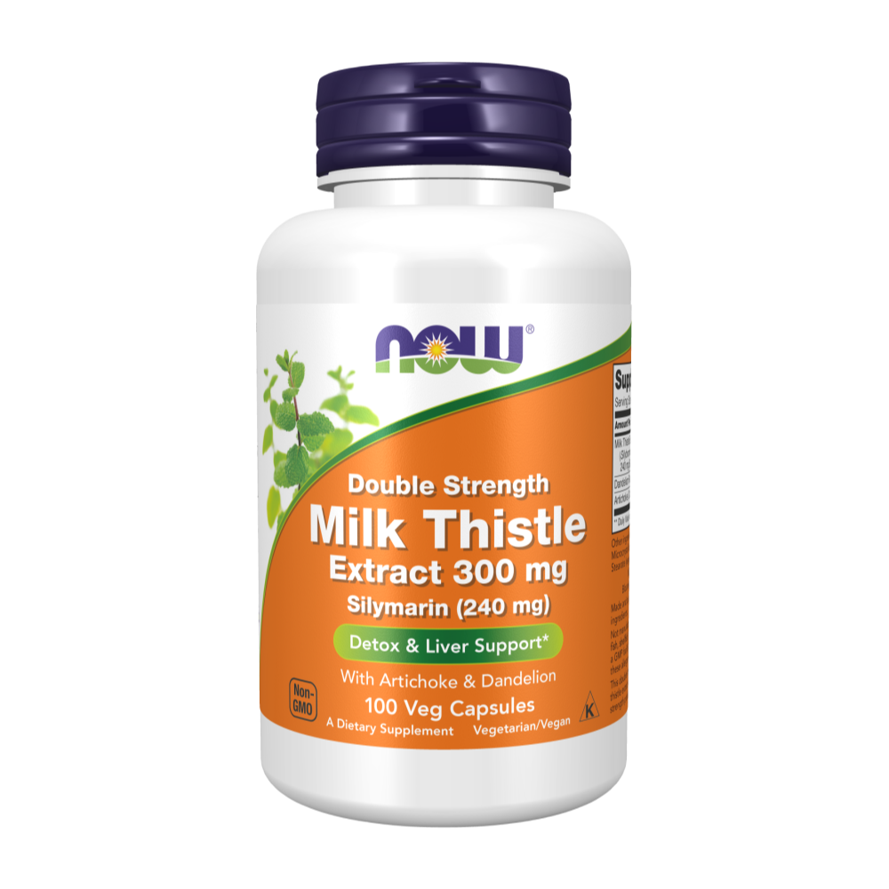 Now Foods, Milk Thistle Extract, Double Strength, 300 mg, 100 Veg Capsules