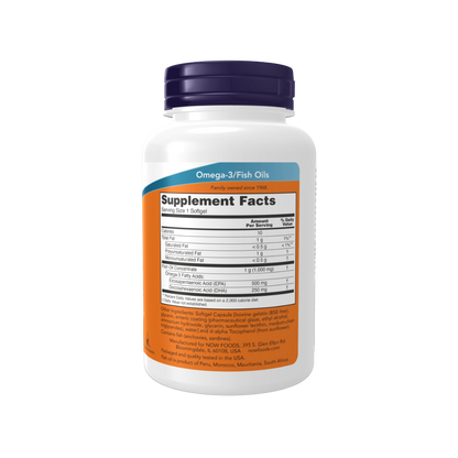 Now Foods, Ultra Omega-3 Fish Oil, 90 Softgels