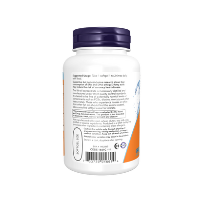Now Foods, Ultra Omega-3 Fish Oil, 90 Softgels