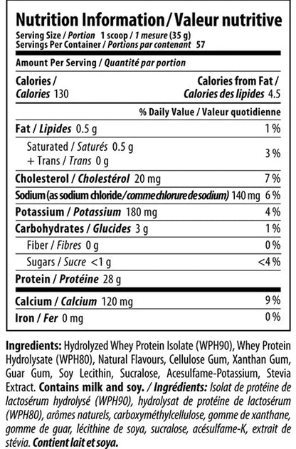Nutrabolics, hydropure 100% Hydrolyzed Whey, 2.05kg